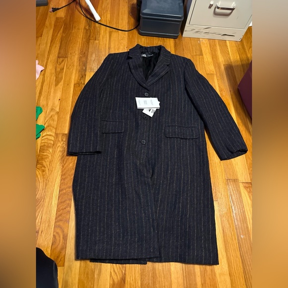 Zara Jackets & Blazers - NWT Zara x manteco oversized wool pea coat